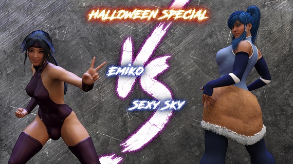 Squarepeg3D - Match 05 - Emiko vs Sexy Sky