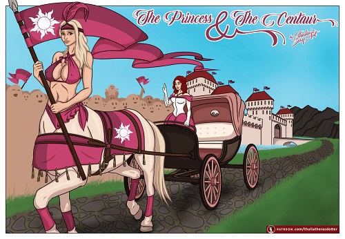 Thalia's Sexy Art - The Princess and The Centaur