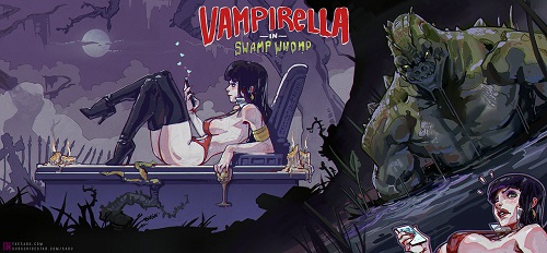 Sabudenego - Vampirella in Swamp Whomp