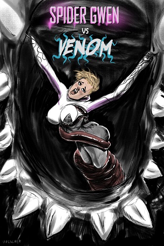 Meinfischer - Spider-Gwen vs Venom (Spider-Man)
