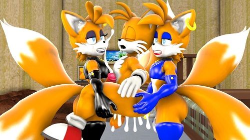 BlueApple - Foxy Threesome (Sonic The Hedgehog)