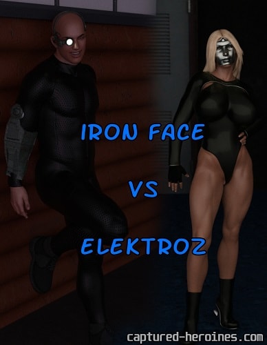 Captured-Heroines - Iron Face vs Elektroz