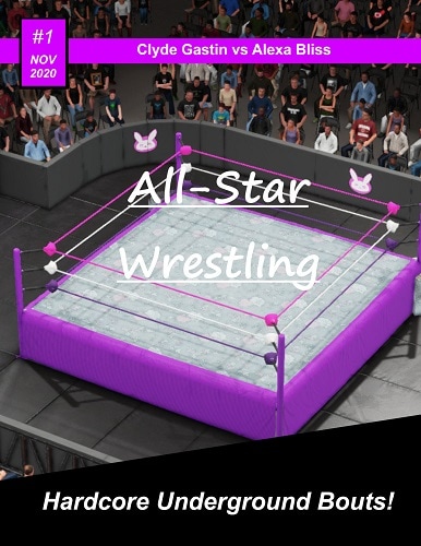 All Star Wrestling 1 - Clyde Gastin vs Alexa Bliss