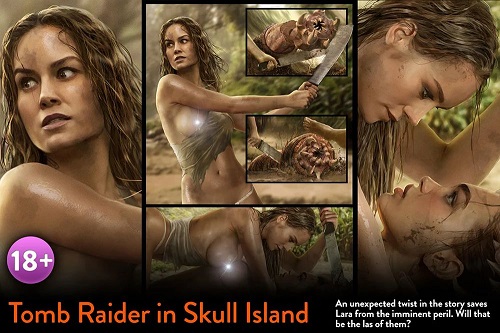 Ninjartist - Tomb Raider in Skull Island