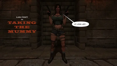 Whilakers - Lara Croft - Taking The Mummy