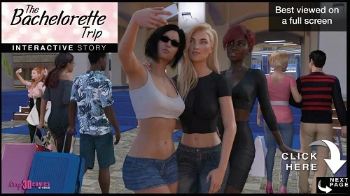 Sexy3DComics - Bachelorette Trip - Interactive Story