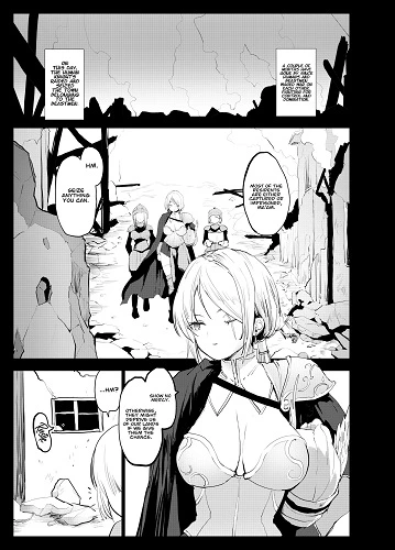The Story About a Futanari Female Knight Who Violates a Young Girl (English)