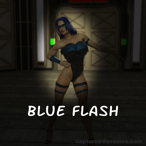 Captured-Heroines - Blue Flash