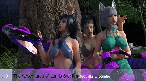 Lumis Starlight - The Adventures Of Lumis - A Lustful Encounter 1