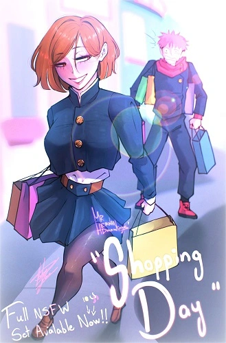 MrHernanDrawings - Shopping Day