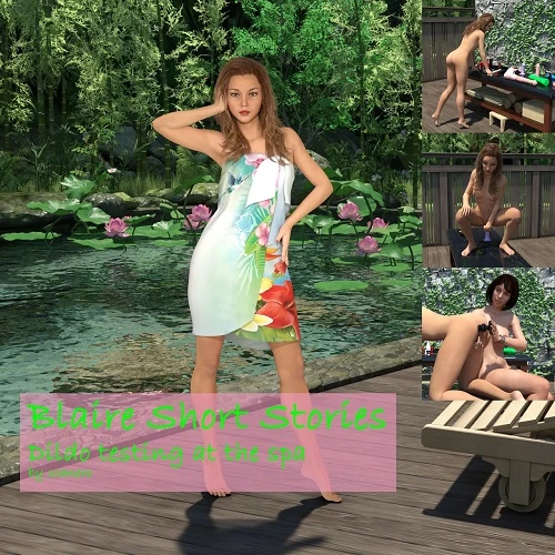 Scanero - Blaire Short Stories 2 - Dildo testing at the spa