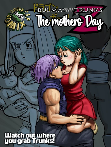 Green Cap Comix - Bulma and the gift of Trunks for the Mother's Day 1