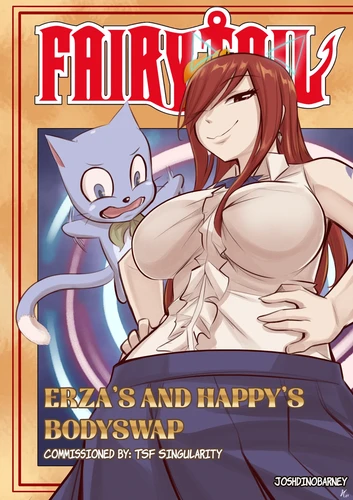 TSFSingularity - Joshdinobarney - Erza's and Happy's Bodyswap