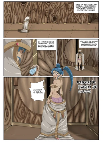 Kyaputen Usopp - Sasami's Harem of Havoc