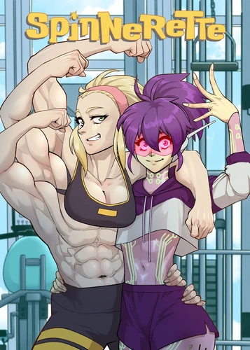 Spinnerette - Spinny and Mecha Maid Hit the Gym